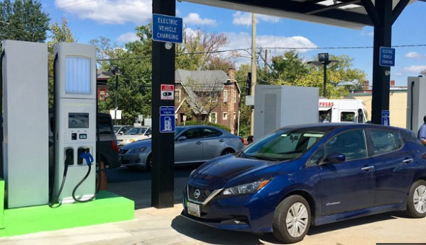 A Maryland gas station became the first EV charging station in the US that converted from selling oil — here's how it's doing